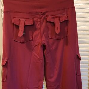 Women's Burgundy Cargo Pants. Brand New Bought The Wrong Size